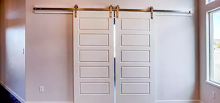 Glass Barn Door with Installation Hardware Kit Garner