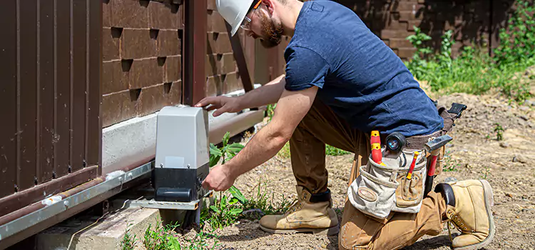 Electric Driveway Gate Installation Garner