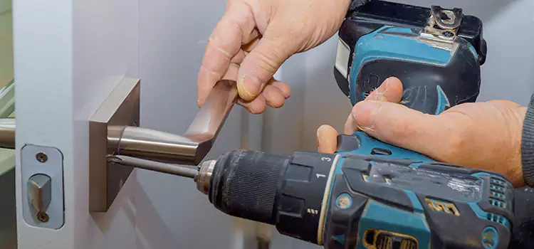 Security Door Lock Installation Garner